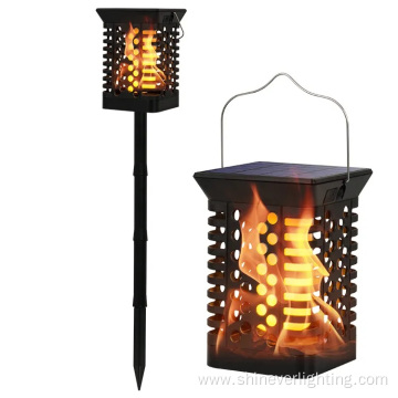 Hanging Outdoor Halloween Decorative Solar Flame Lights